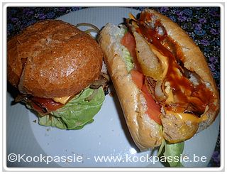 kookpassie.be - Home Made cheeseburger