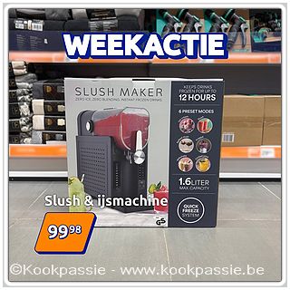 kookpassie.be - Action Slushmaker recepten delen